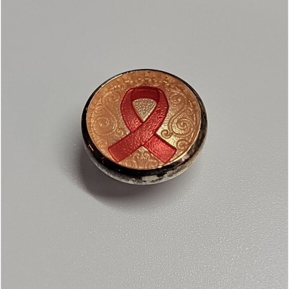 Kameleon Jewelpops Sterling 925 Think‎ Pink Ribbon KJP120 - Picture 1 of 2